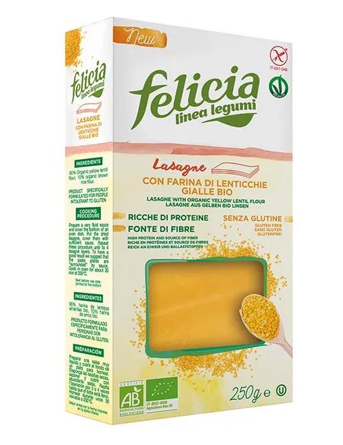 Felicia Bio Pasta con Lenticchie Gialle 250 g