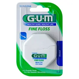 Gum Fil Dentaire Fine Floss Ciré 