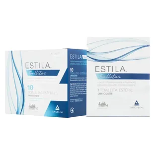 Estila Eyelid and Eyelash Wipes 10 units
