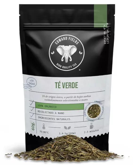 Edward Fields Tea Thé vert Bio en vrac 60 gr