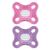 MAM Comfort Ciuccio Fisiologico +0m Rosa Lotto di 2 + Scatola di Sterilizzazione