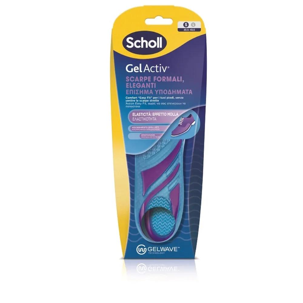 Scholl GelActiv Formal Solette per Scarpe Normali e Classiche Taglia S (35.5-40.5)