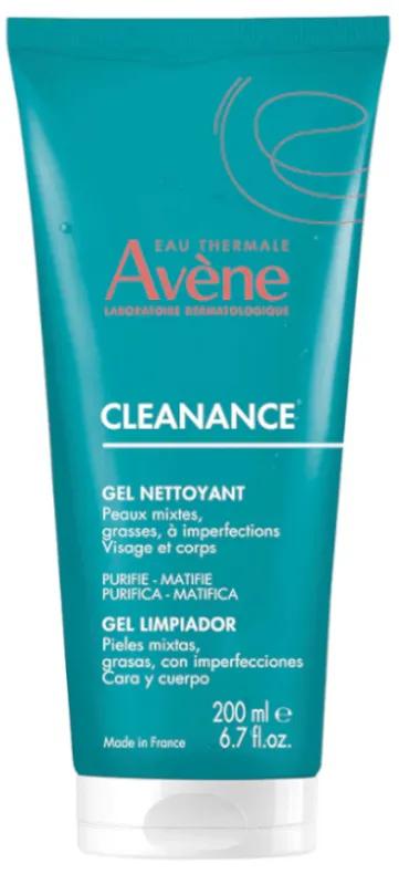 Avene Cleanance Seifenfreies Reinigungsgel 200ml