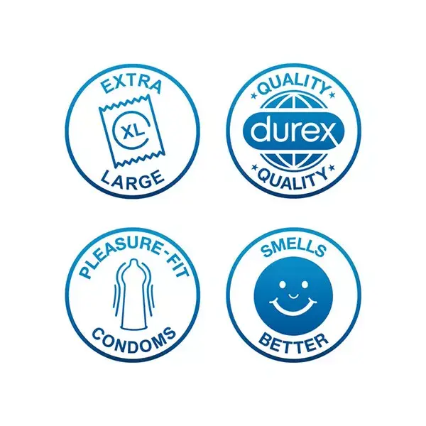 Durex XL Power Pack de 12 condones