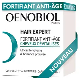 Oenobiol Cheveux Hair Expert Fortifiant Anti-Âge 30 capsules