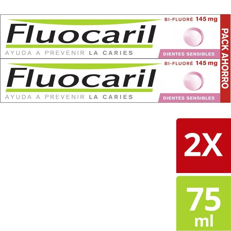 Fluocaril Pasta dentes Sensíveis 75ml + 75ml