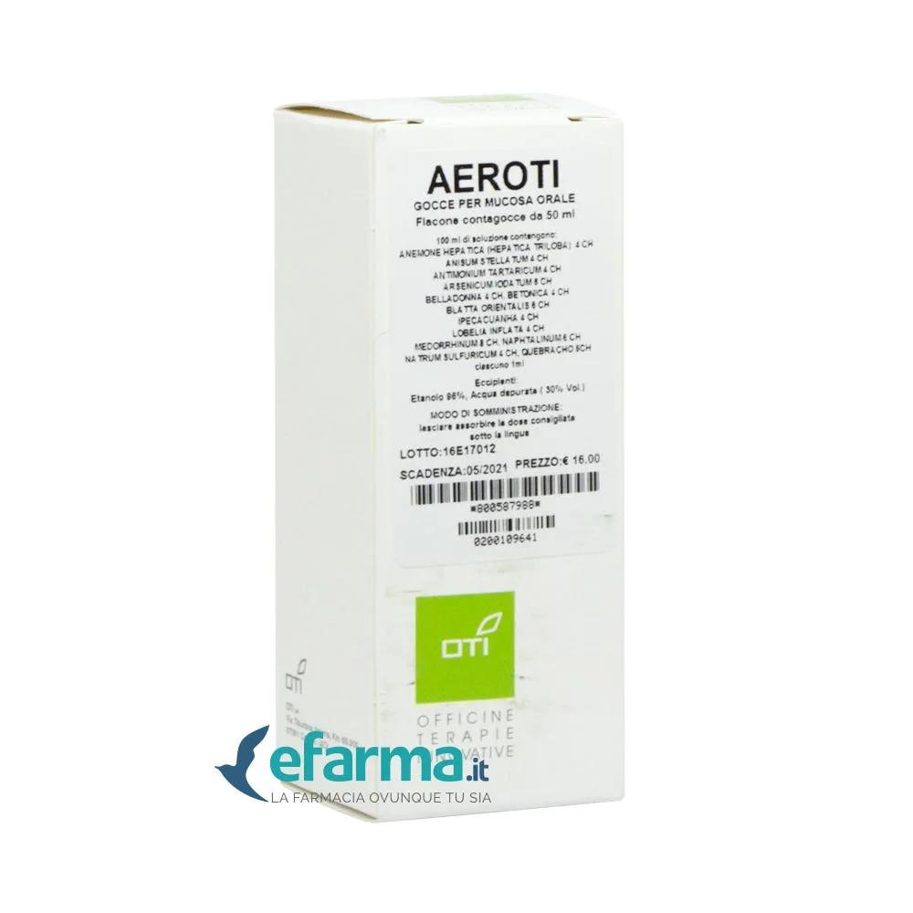 Oti Gamma Aeroti Rimedio Omeopatico Antinfiammatorio Gocce 50 ml