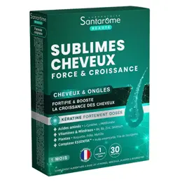 Santarome Phyto Sublimes Cheveux Force & Croissance 30 comprimés