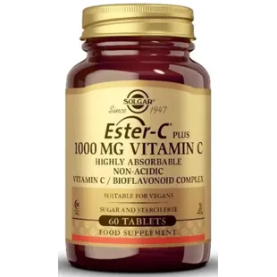 Solgar Ester C Plus 1000mg Vitamin C 60 Tablets