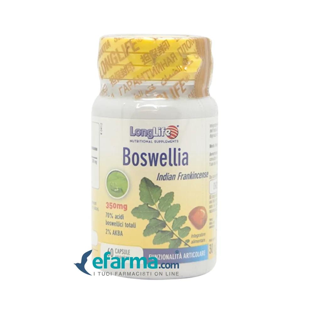 LongLife Boswellia 350 mg Integratore 60 Capsule