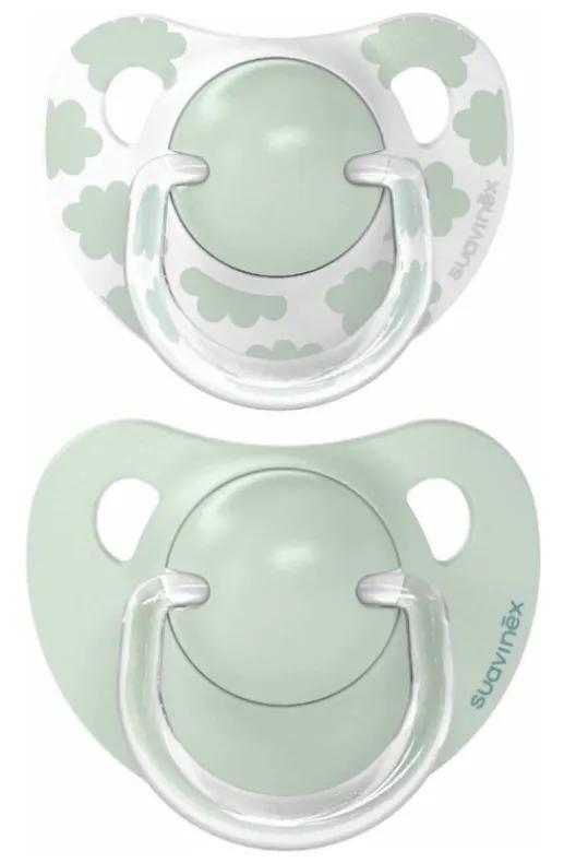 Suavinex SX Pro Sucette Physiologique Silicone Dreams Vert 0-6 mois 2 unités