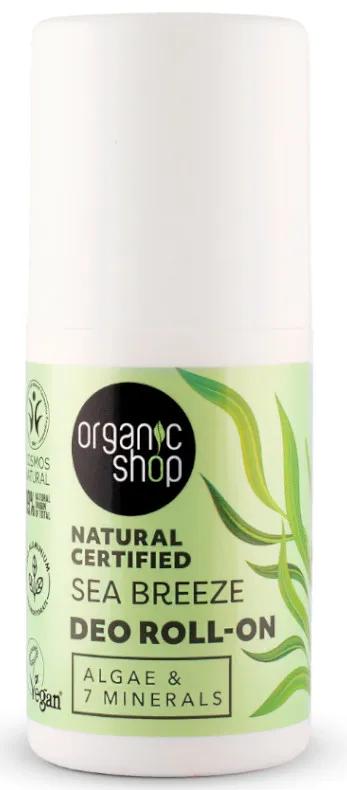 Imagen de Organic Shop Desodorante Roll-On Algas y Minerales 50 ml