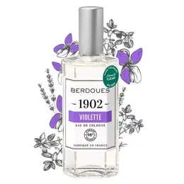 Berdoues 1902 Eau de Cologne Violette 98% Naturel 125ml