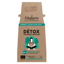 Fitoform Le Bouleau Curcuma Bio Détox Complète Ecopack 42 comprimés