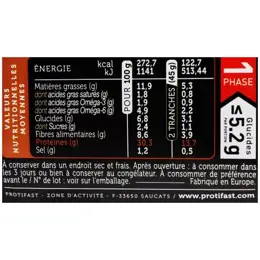 Protifast Pain de Mie 16 tranches 360g