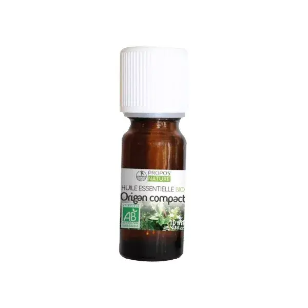 Propos' Nature Aroma-Phytothérapie Olio Essenziale Origano Compatto Bio 10ml