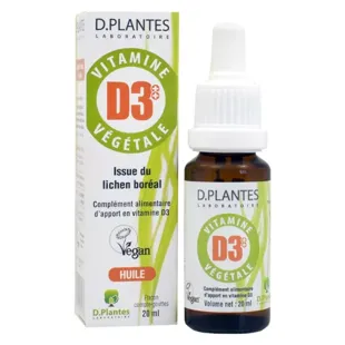 D.Plantes Vitamina D3 Fonte vegetale 400IU 20ml