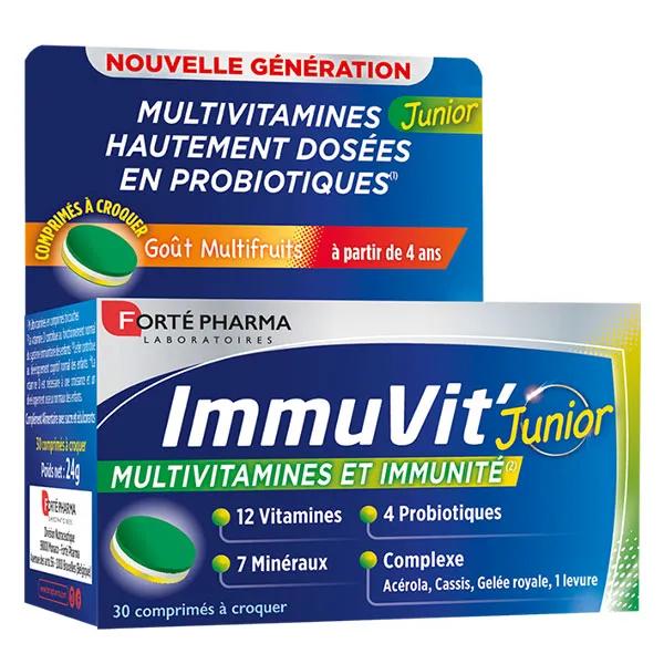Forté Pharma Immuvit'Junior 30 comprimidos masticable