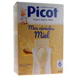 Picot Mes céréales miel  - dès 6 mois - 200g