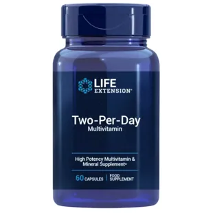 Life Extension Two-Per-Day Multivitamin 60 Capsules