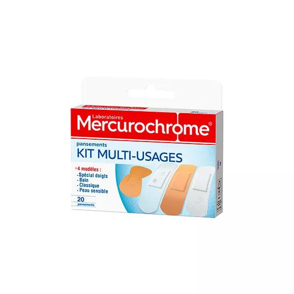 Mercurochrome Kit de apósitos multiusos, 20 unidades