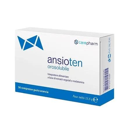 Ansioten Orosolubile Integratore Per Stress e Sonno 30 Compresse