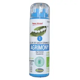 Kosmeo Fleur de Bach 0% Alcool n°1 Agrimony Bio 120 granules