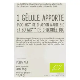 Nutrisanté Vitavea Les Nutri'Sentiels Bio Chardon Marie 30 gélules