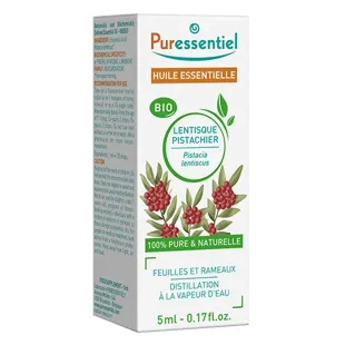 Olio essenziale di lenticchie di pistacchio biologico Puressentiel 5 ml