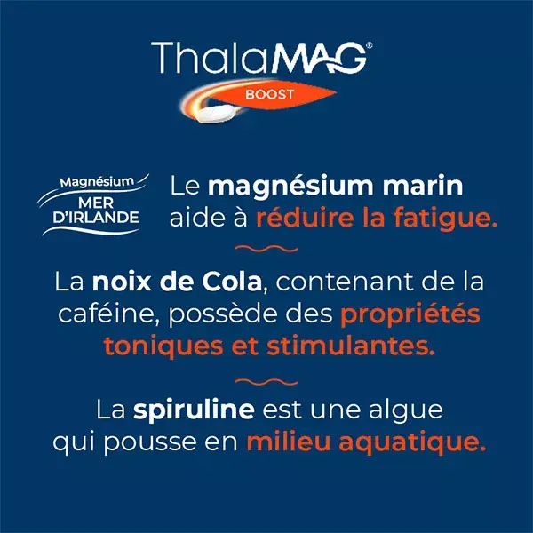 Thalamag Boost Magnésium Marin 30 comprimés