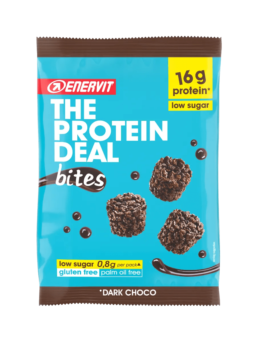 Enervit Bites Snack Proteico Cioccolato Fondente 53 gr