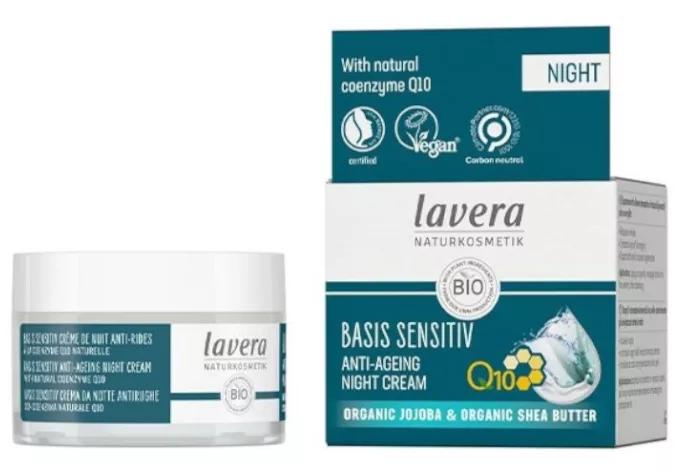 Lavera Q10 Basis Sensitiv Crème de Nuit 50 ml