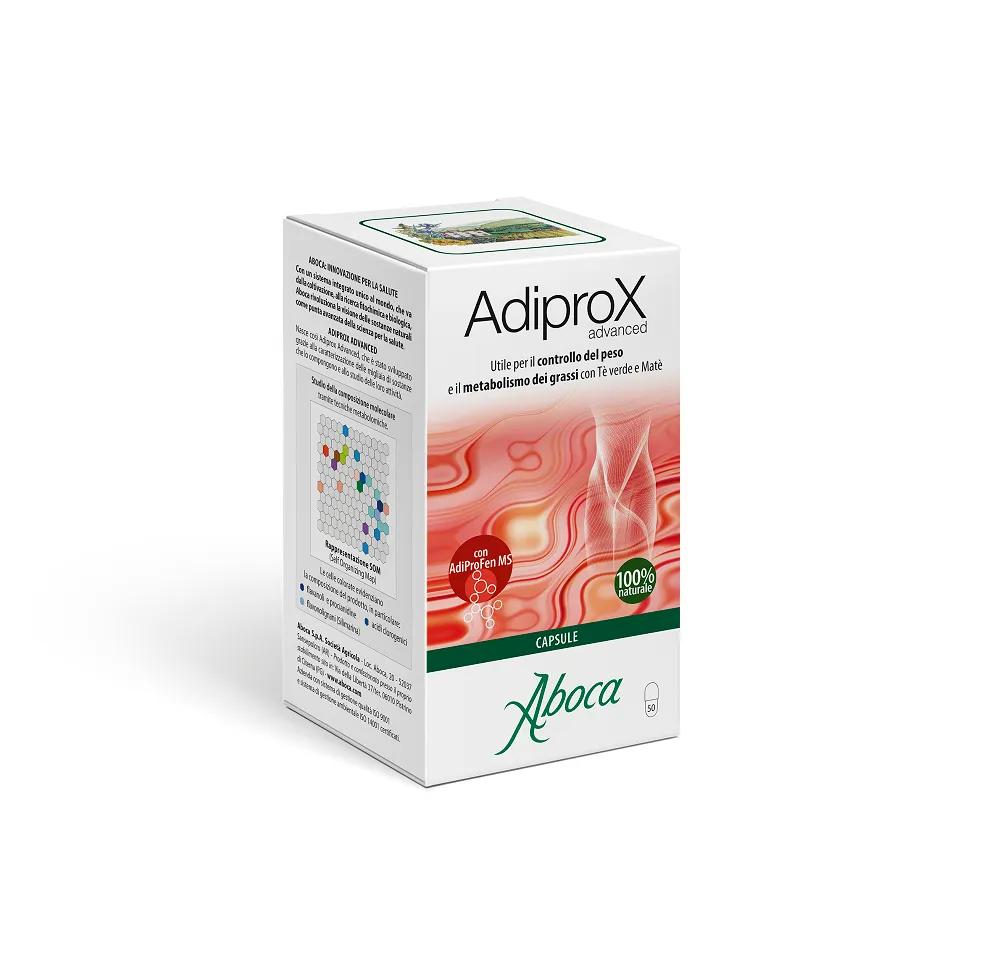 Aboca Adiprox Advanced Integratore Metabolismo dei Grassi 50 Capsule