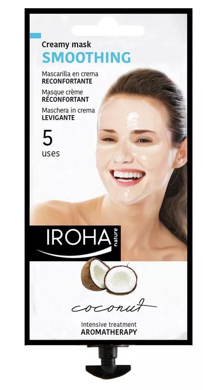 Iroha Nature Masque Crème Réconfortant à la Noix de Coco (4 utilisations)