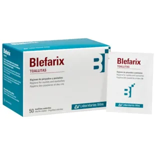 Blefarix Toalhetes de Limpeza para Olhos 50 unidades