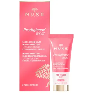 Nuxe Prodigieuse Boost Gel-Creme 40 ml + Nachtbalsam 15 ml