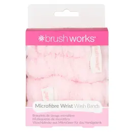 Brushworks Bracelet de lavage microfibre X2