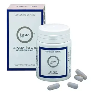 Zinox ioox 60 capsules Zinc gluconate