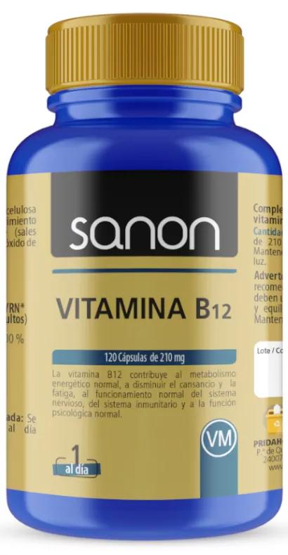 Sanon Vitamina B12 120 Cápsulas