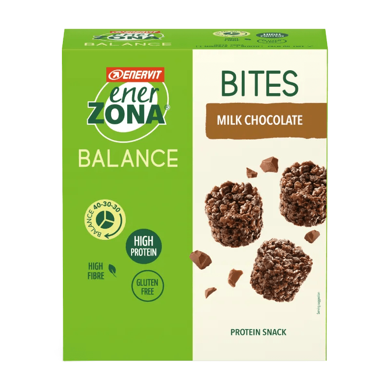 Enerzona MiniRock 40-30-30 Cioccolato Al Latte 5 Minipack da 24g