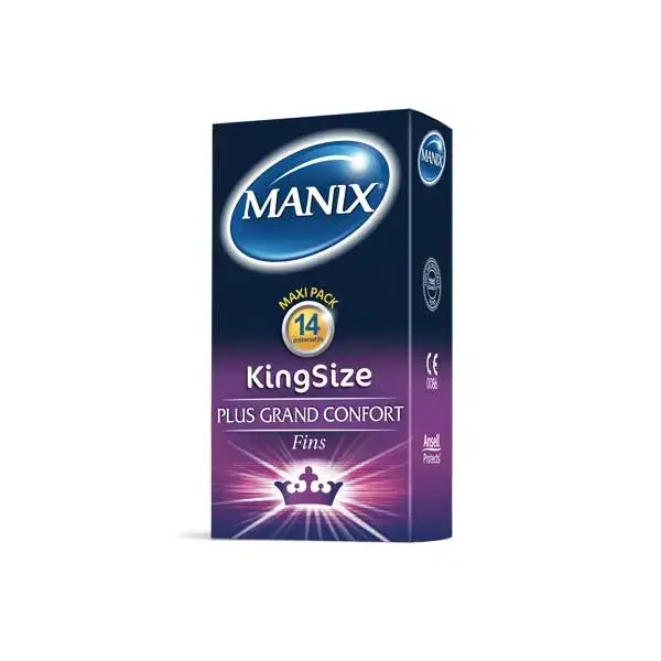 Manix King Size more Grand comfort 14 condoms + 2 offered