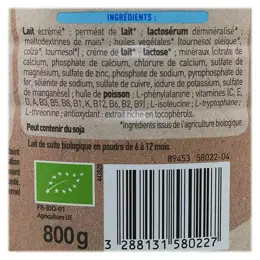 Babybio Lait infantile Primea 2ème Âge Bio 800g