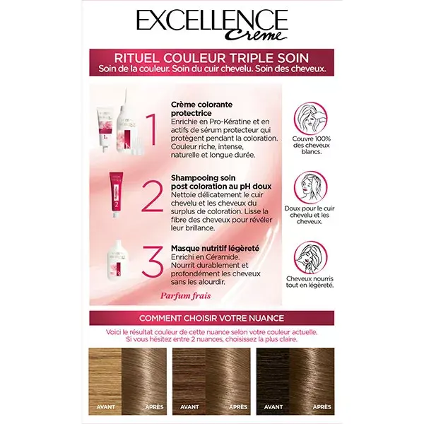 L'Oréal Excellence Cream Ash Blonde Haircolour 7.1