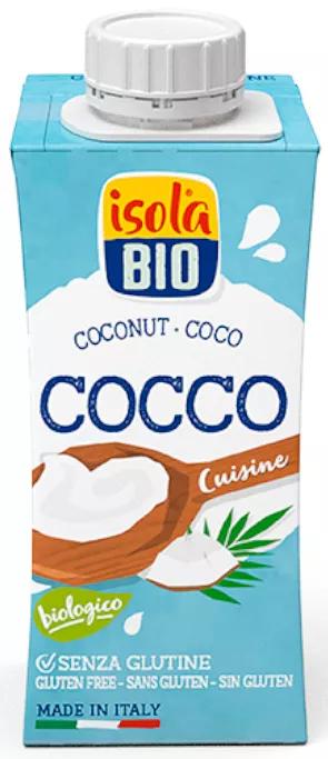 Isola Bio Crema para Cocinar de Coco Bio 200 ml