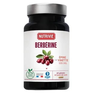 Nutrivie Berbérine Epine Vinette Vegan Integratore Alimentare 60 capsule
