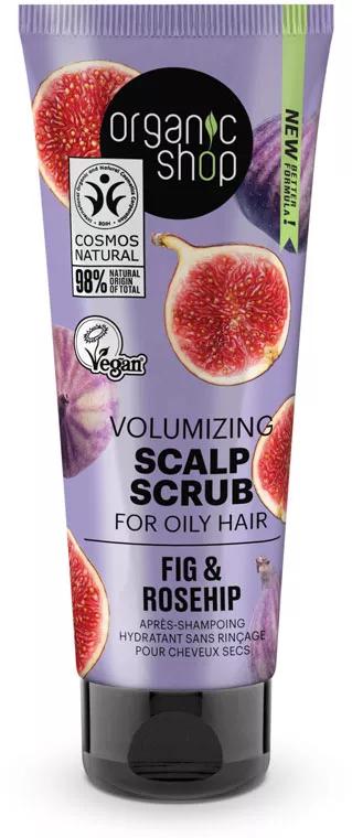 Organic Shop Exfoliante Volume oleoso do couro cabelunio 75 ml