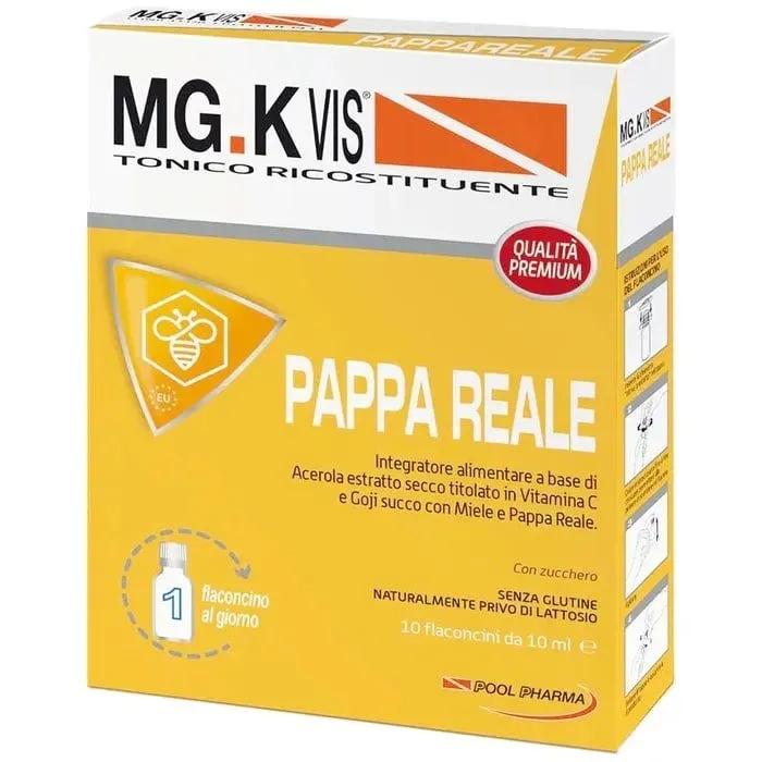 Mg.K Vis Pappa Reale Integratore Tonico Ricostituente 10 Flaconcini