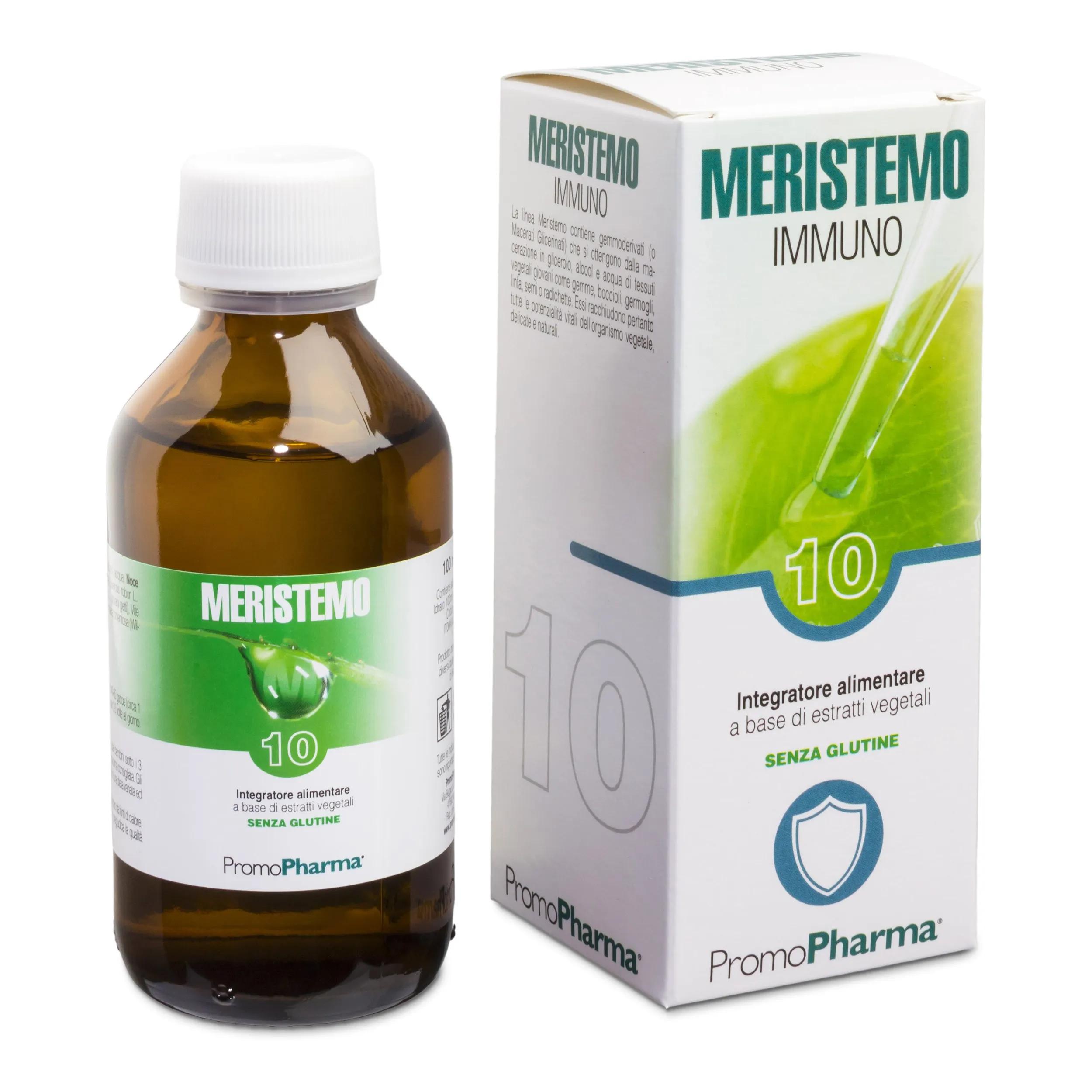 Meristemo 10 Immuno Integratore Drenaggio Immunitario 100 ml