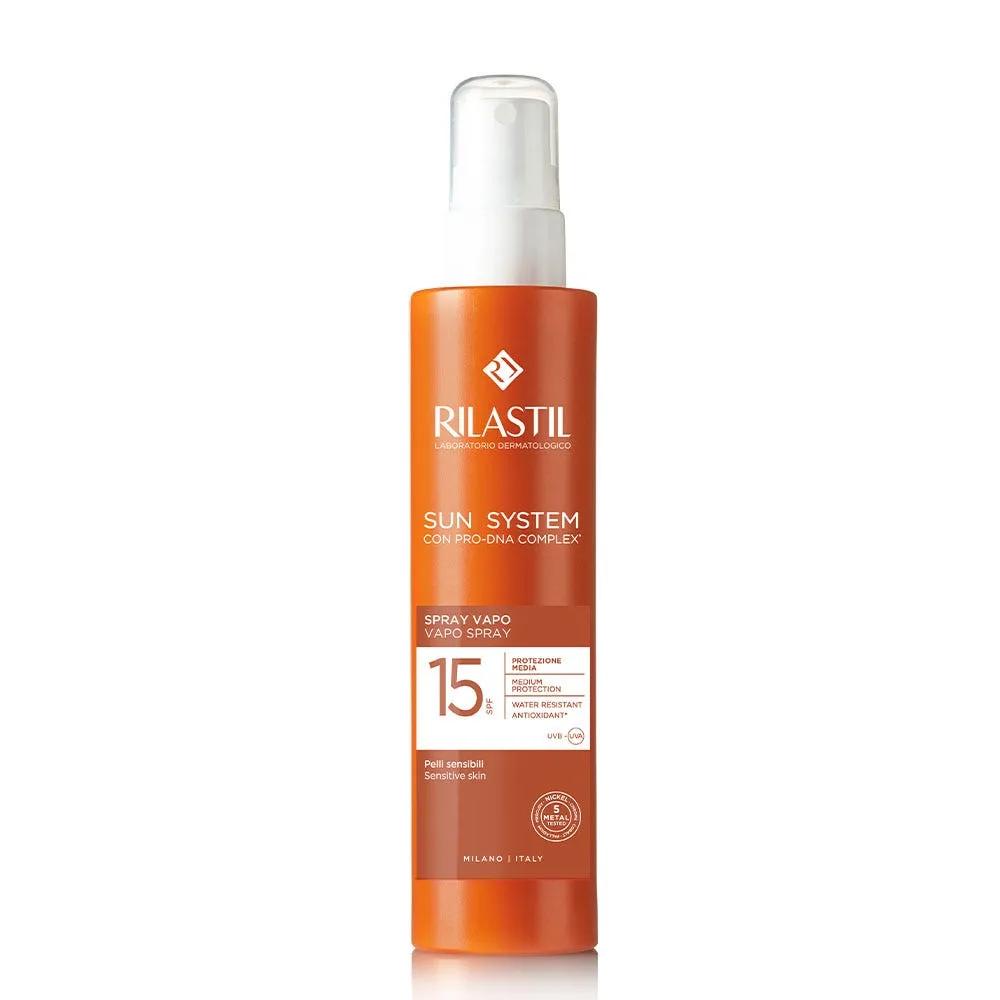 Rilastil Sun System Spray Solare SPF 15 Protezione Corpo 200 ml