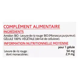 Arkopharma Arkogélules Levure de Riz Rouge Bio 60 gélules